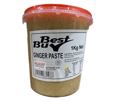 GINGER CRUSHED/PASTE 1KG FSH (BEST BUY)
