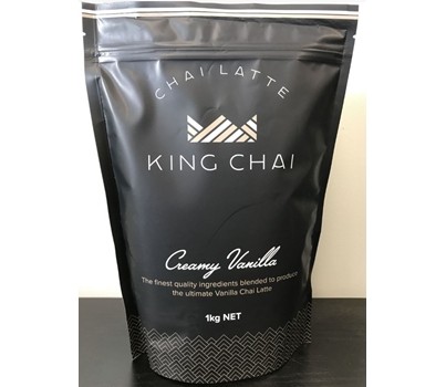 TEA POWDER CHAI LATTE VANILLA 1 KG (CAFE KING)