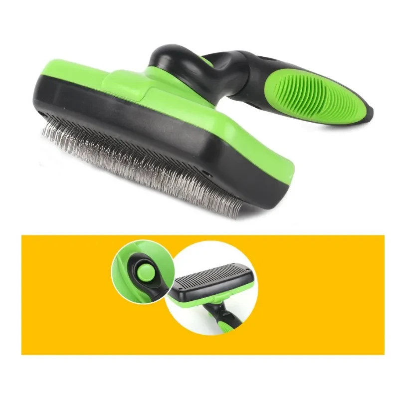 SELF CLEANING SLICKER BRUSH FOR PET