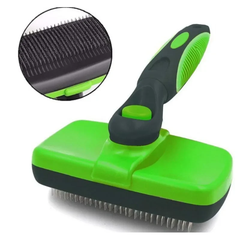 SELF CLEANING SLICKER BRUSH FOR PET