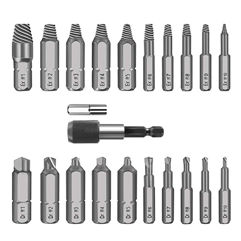 Screw extractor kit