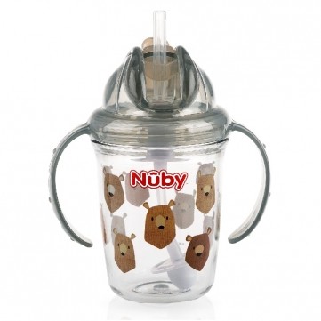 NUBY TRITAN STRAW CUP 240ML