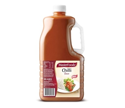 SAUCE CHILLI HOT 3L (MASTERFOODS 157816)