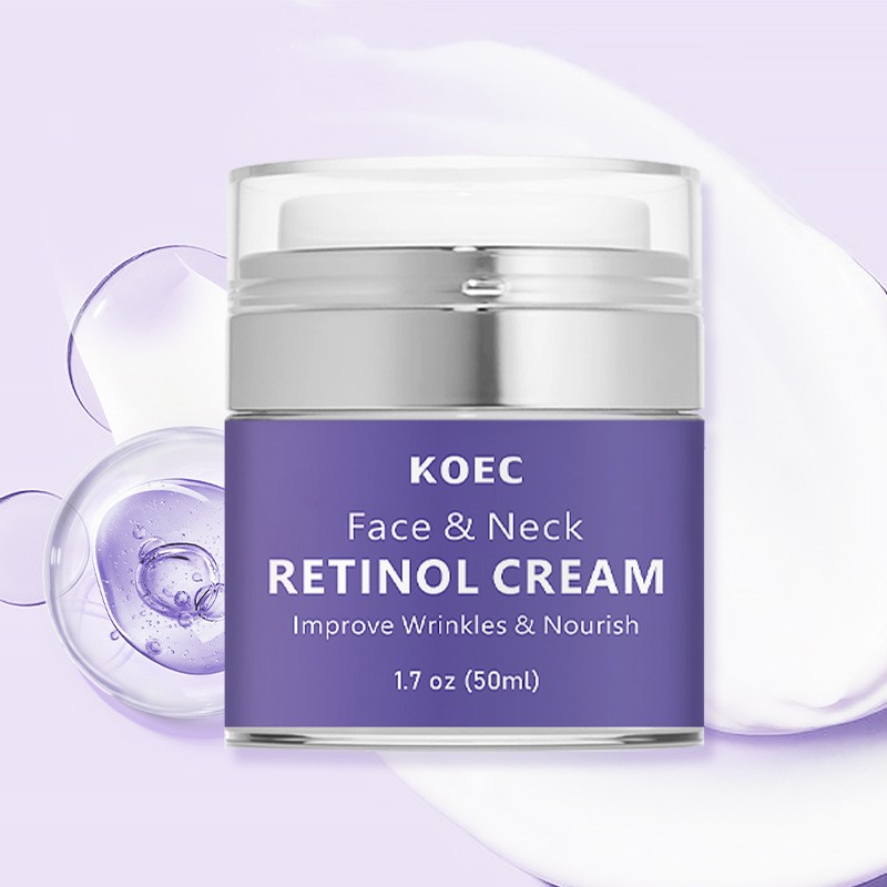 KOEC face & Neck Retinol Cream Impove Wrickles & Nourish