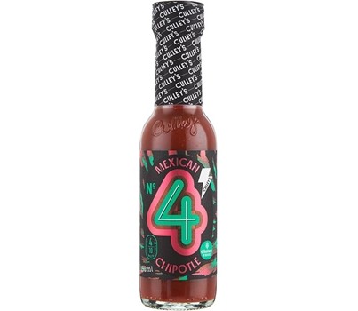 SAUCE HOT CHIPOTLE NO.4 150ML (CULLEY'S CUL-CHIP12)