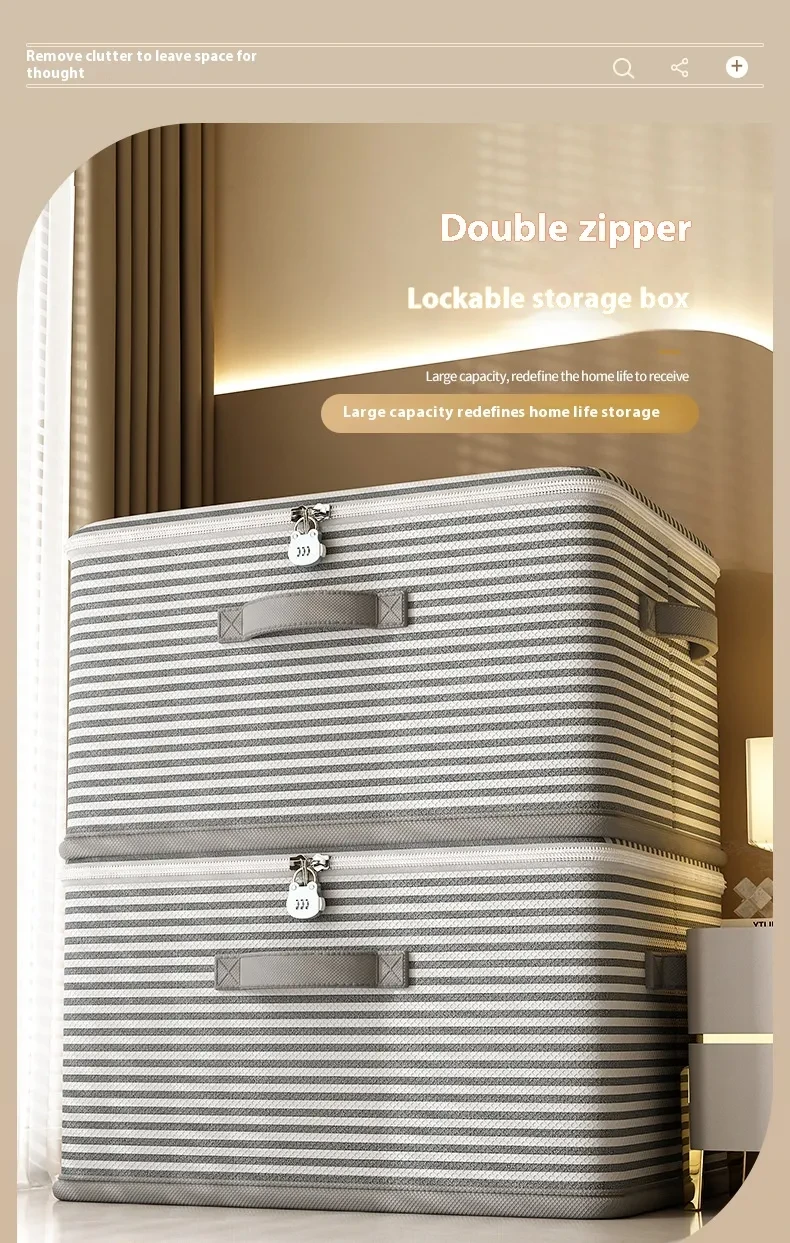 Clothes Storage Bags with Zipper