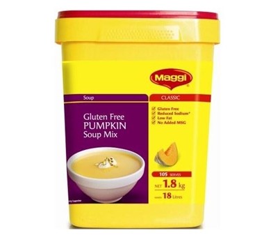 SOUP MIX PUMPKIN GF 1.8KG (MAGGI 12026958)