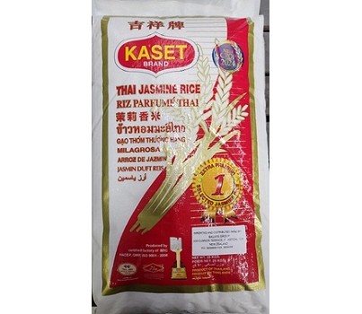 RICE JASMINE THAI RED BAGS THAI HOM MALI 25KG (KASET)