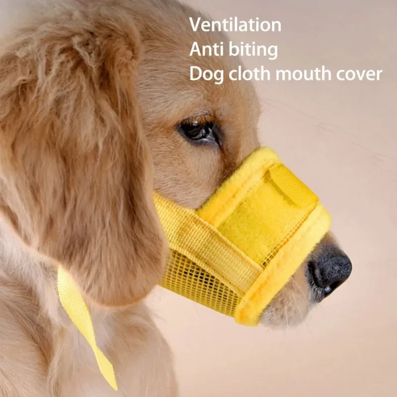 Adjustable Mask For Pets Without Biting