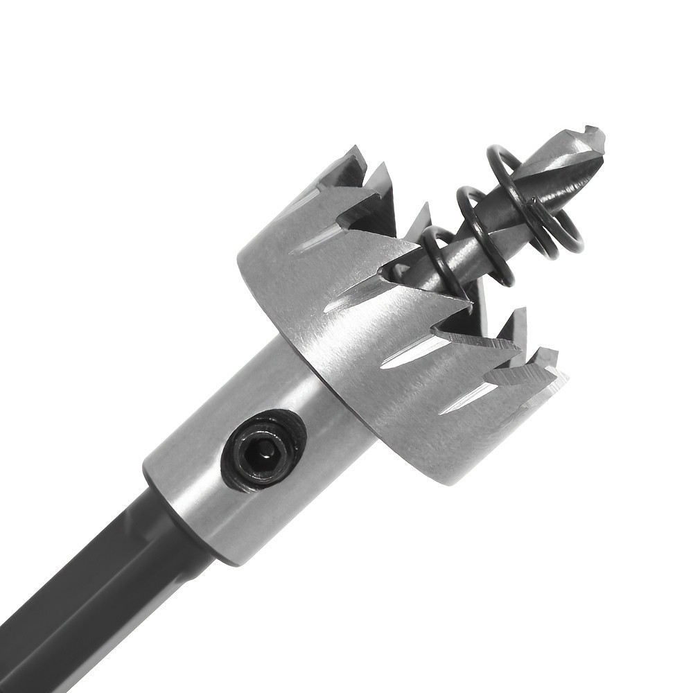 5-Piece Heavy-Duty Hole Saw Drill Bit Set - Perfect for Stainless Steel, Aluminum, Plastic & Wood