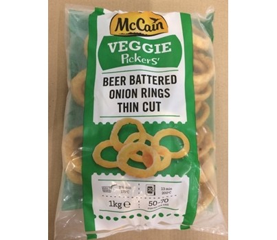 ONION RINGS BEER BATTERED MCCAIN 1000006065 (1KG) [FZN]