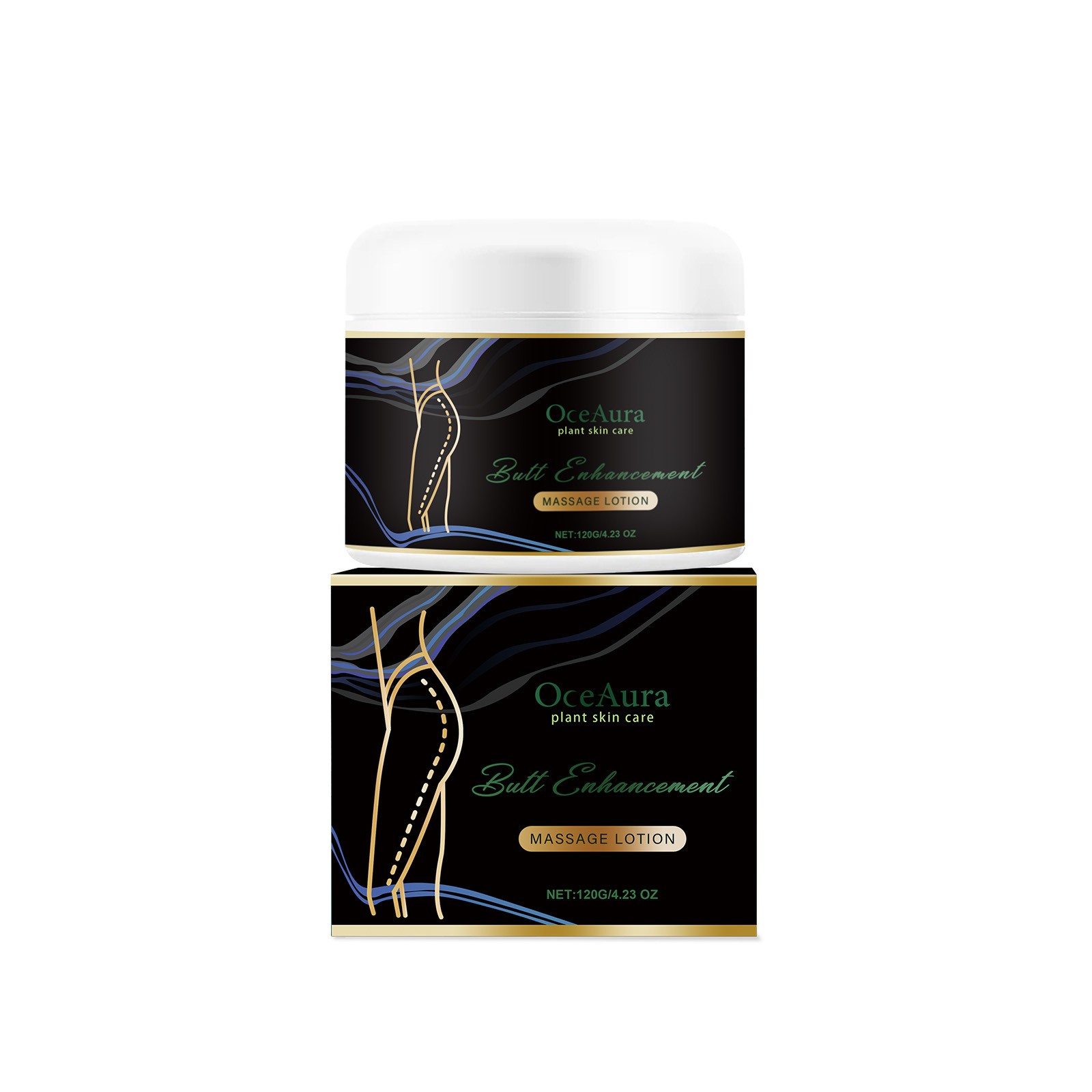 OCEAURA Hip Massage Cream