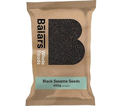SESAME SEEDS BLACK 500GM (BALARS)