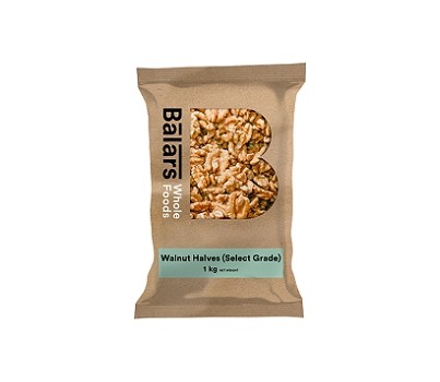 WALNUT HALVES-SELECT GRADE 1KG (BALARS)