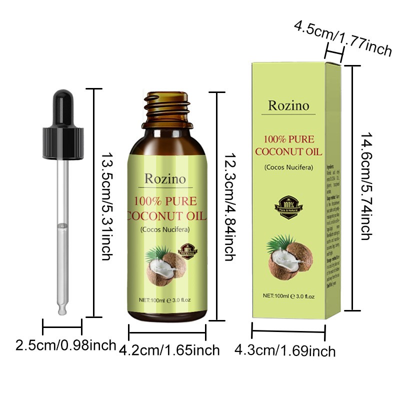 ROZINO Pure Coconut Oil