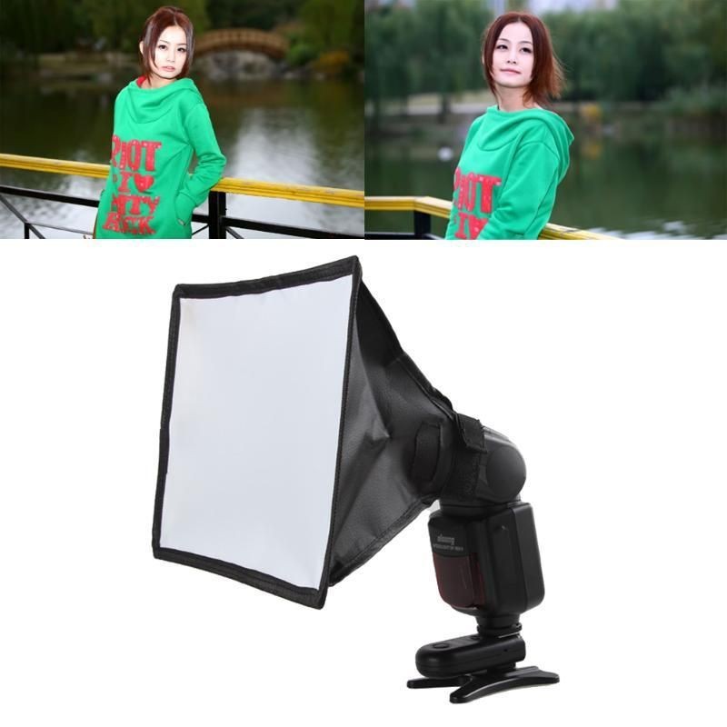 Soft Light Cover For Set Top Flash Of SLR Camera