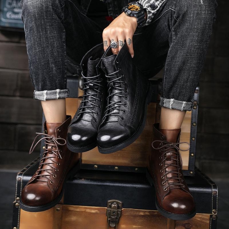 Men's Vintage Ankle Boots