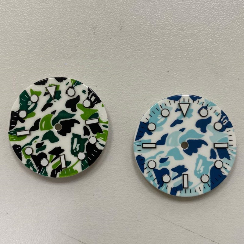 Green Luminous Camouflage Watch Accessories