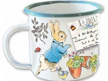PETER RABBIT ENAMEL MUG