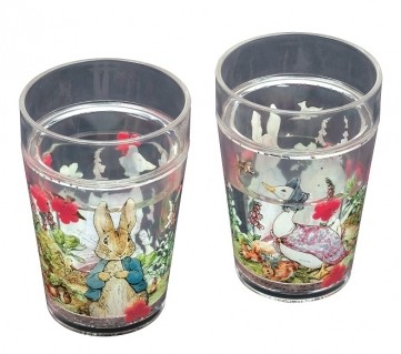 PETER RABBIT GLITTER BEAKER MIN 6 (NEW)