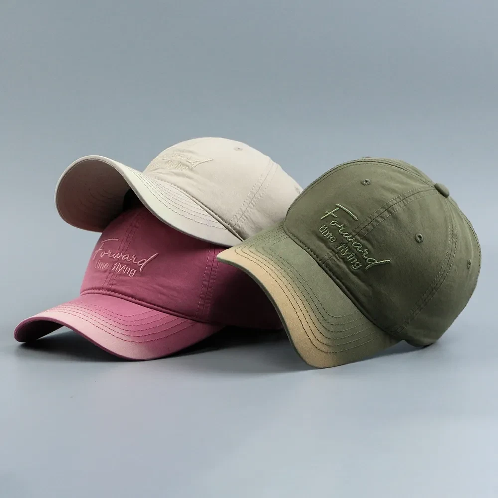 Letter Embroidery Men And Women All-matching Sun Hat