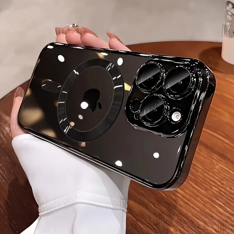 3pcs Set Including 1 Phone Case And 2 Transparent Screen Protectors