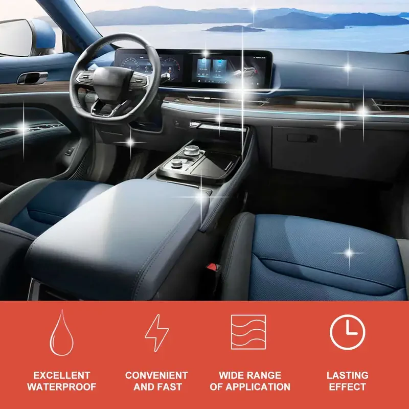 Car Interior Cleaning Paste - Stain Removal, Dashboard Dust Cleaning & Polishing Care