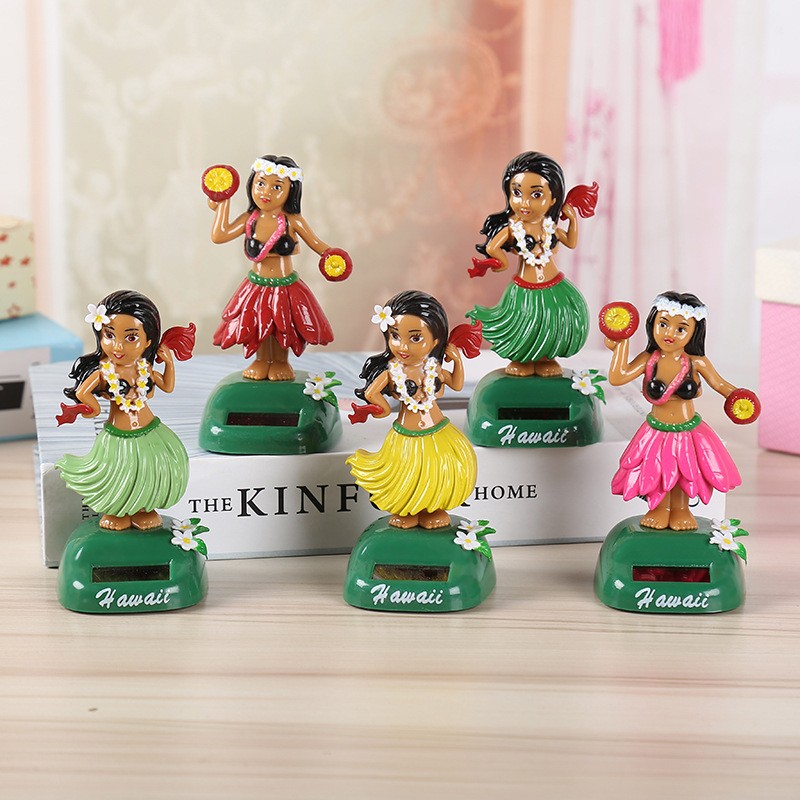 Hawaiian Girl Car Bobble