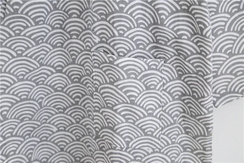 Pure cotton double gauze mid-length home service