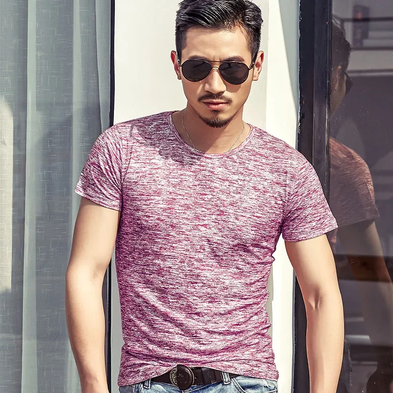 Men's slim short sleeve t-shirt
