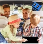 220V Car Power Inverter , 12v24v To 220v Power Converter