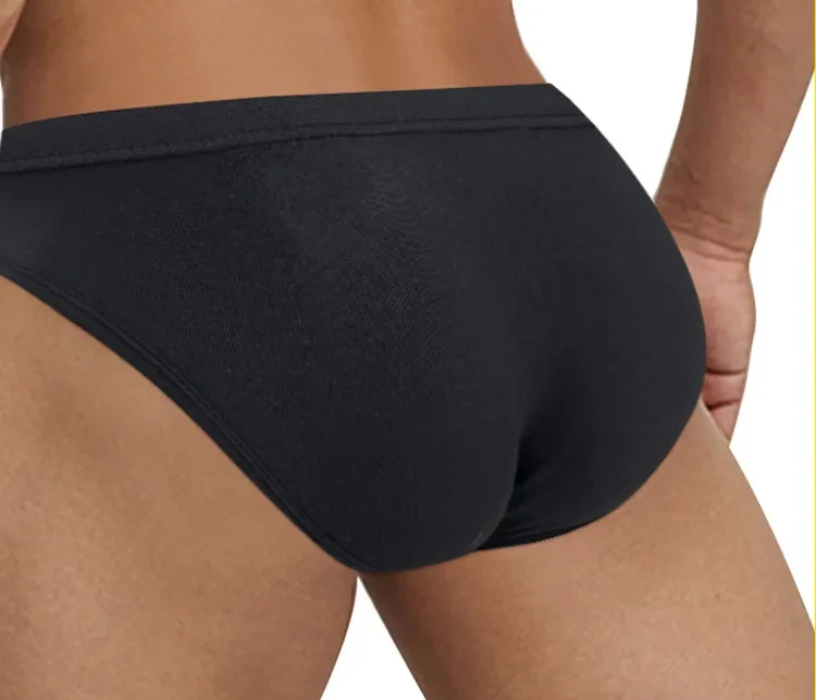 Men's Underwear Breathable Plus Size Solid Color Low Waist