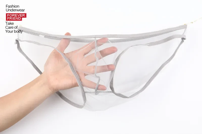 New See-through Fine Mesh Low Waisted Shorts