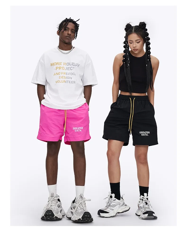 Printed Loose Cargo Men's Shorts