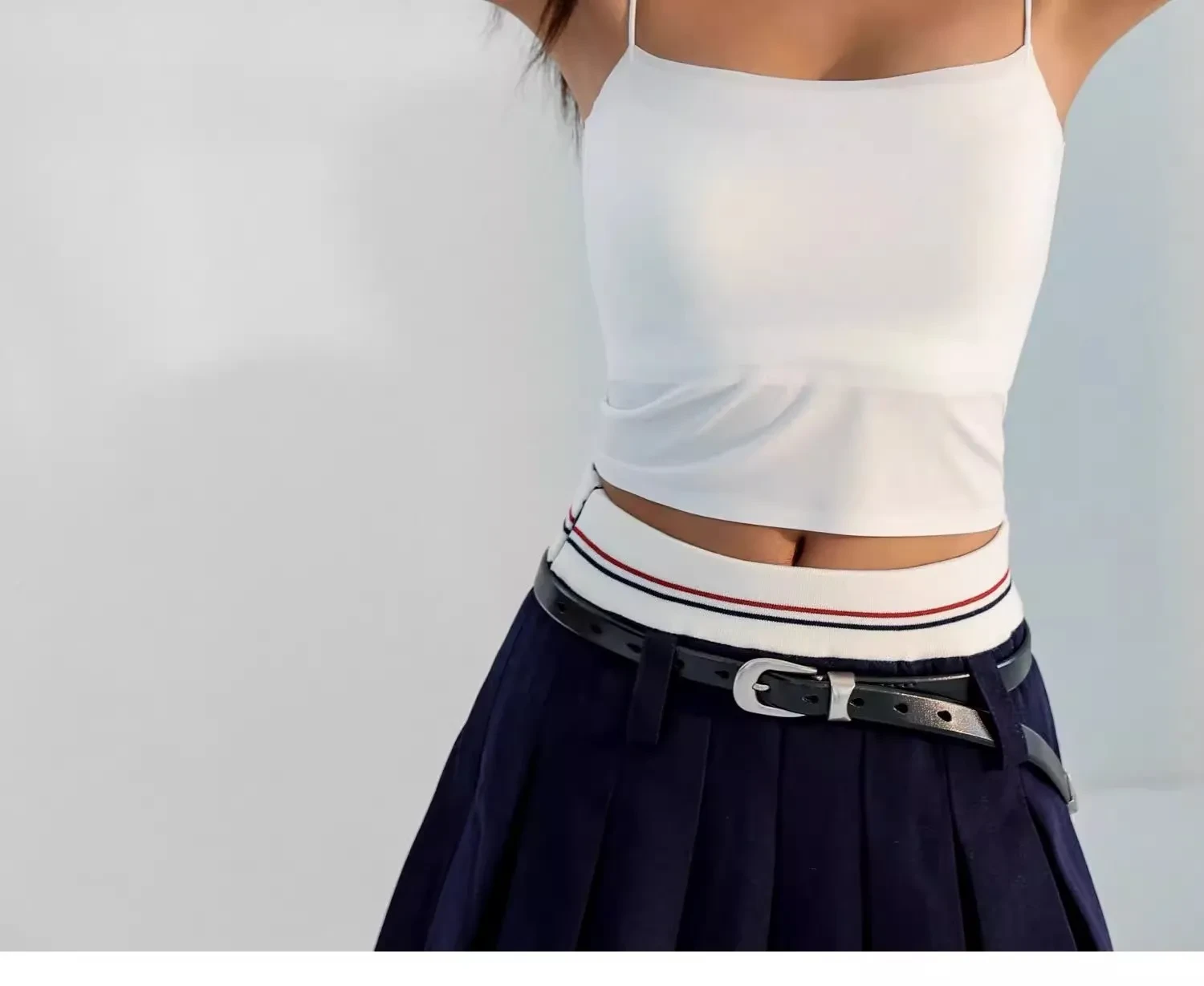 Women's Summer Inner Wear Bra Strap Bra Pad Back Shaping Base Tube Top