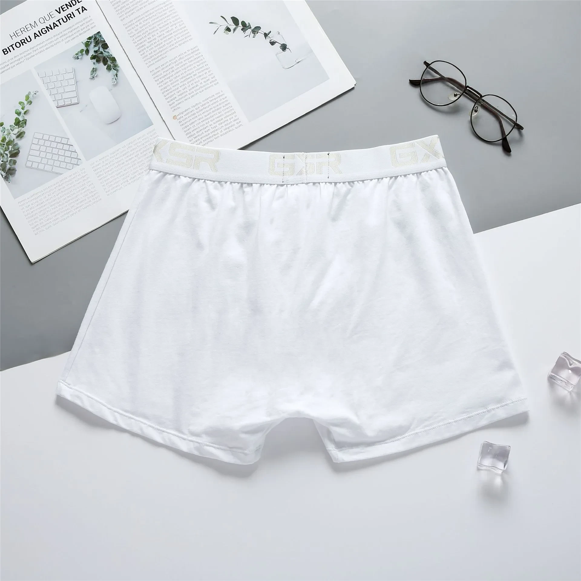 Men's Home Pants Low Waist Pure Cotton Breathable Underwear