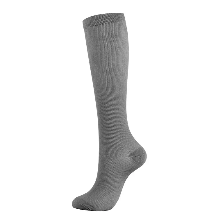 Men's And Women's Running Breathable Socks Gray