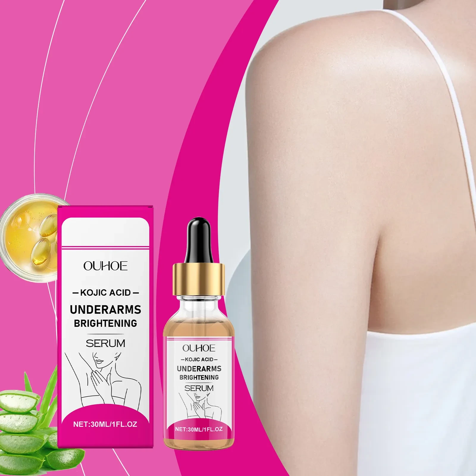 Mild Ingredients Brightening Skin Smooth