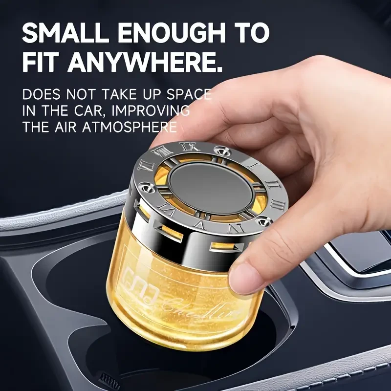 Luxury Cologne Scented Car Air Freshener - Long-Lasting Solid Perfume