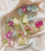 Floral Resin Night Light