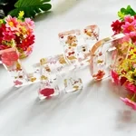 Floral Resin Night Light