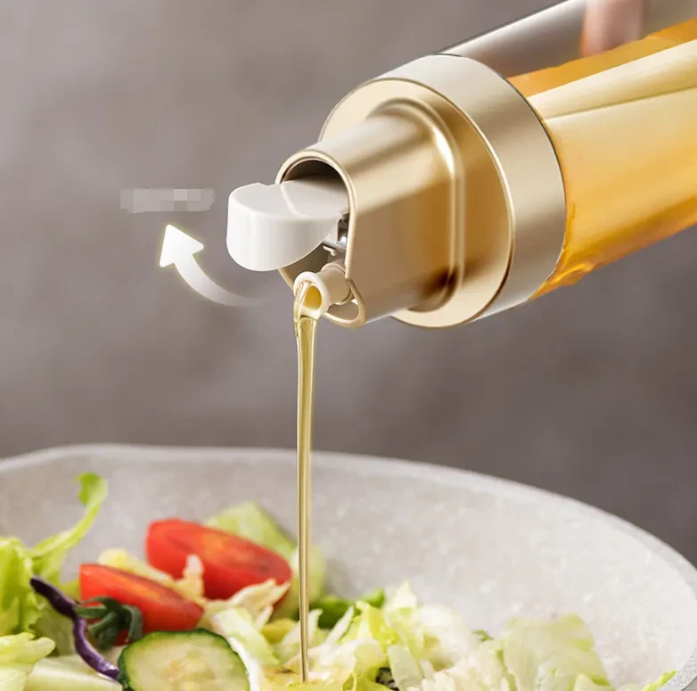 Glass Oil Kettle Automatic Opening And Closing Kitchen Gravity Sensor