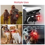 USB Rechargeable LED Bike Tail Light