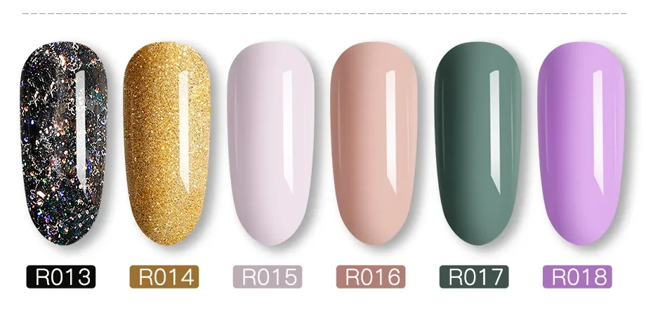 Trapezoidal Plastic Bottle 7.3ml Mixed Nail Polish Glue