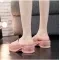 Platform Slippers Female Summer Waterproof Non-slip Rain Boots