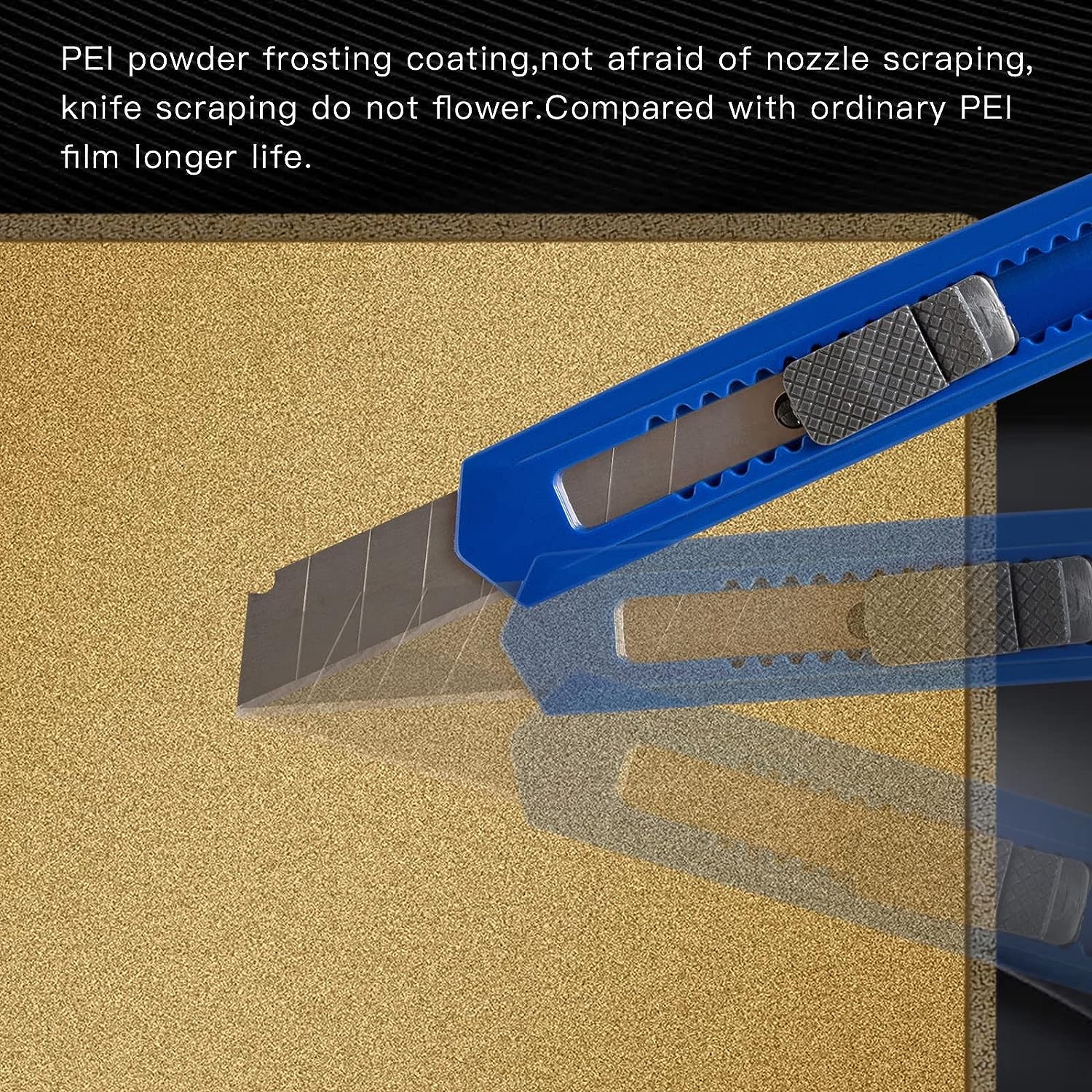 PEI Sheet 220/235/310mm Double-Sided PEI Magnetic Build Plate Spring Steel Sheet with Magnetic Base for Ender 3, CR10, P1P