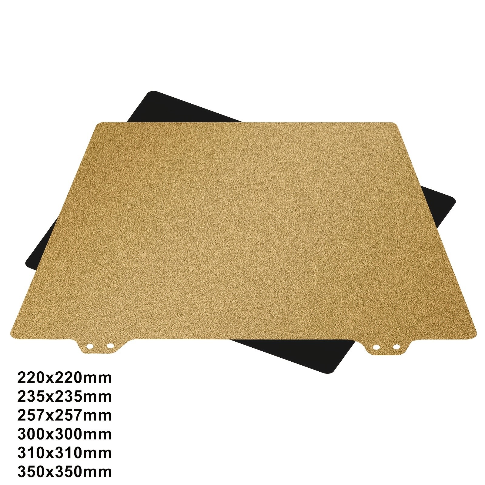 PEI Sheet 220/235/310mm Double-Sided PEI Magnetic Build Plate  Spring Steel Sheet with Magnetic Base for Ender 3, CR10, P1P