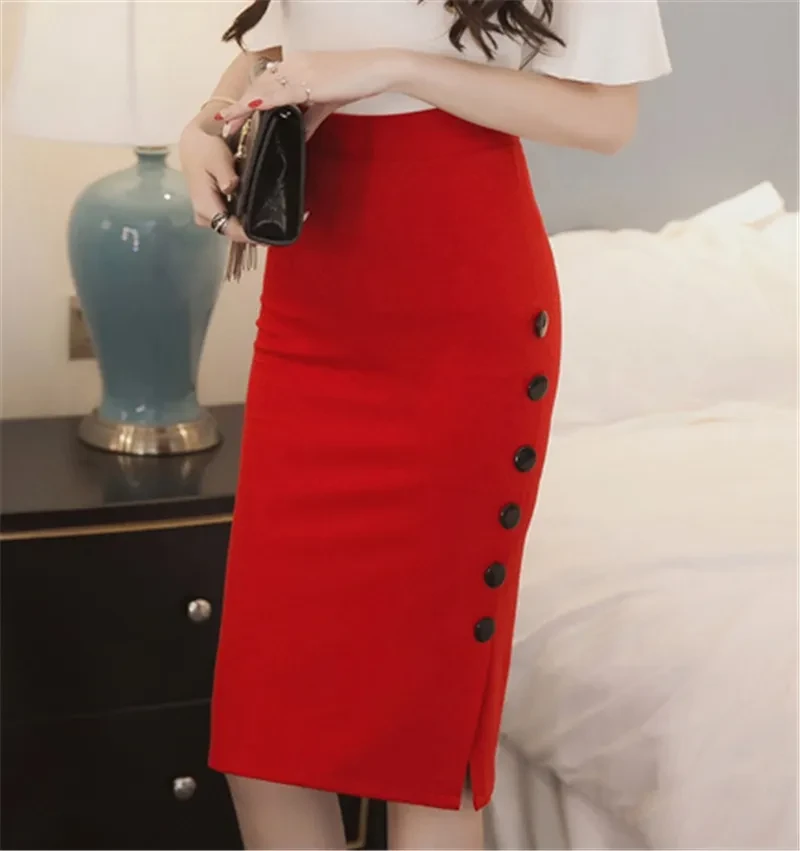 Hip skirt sexy split skirt