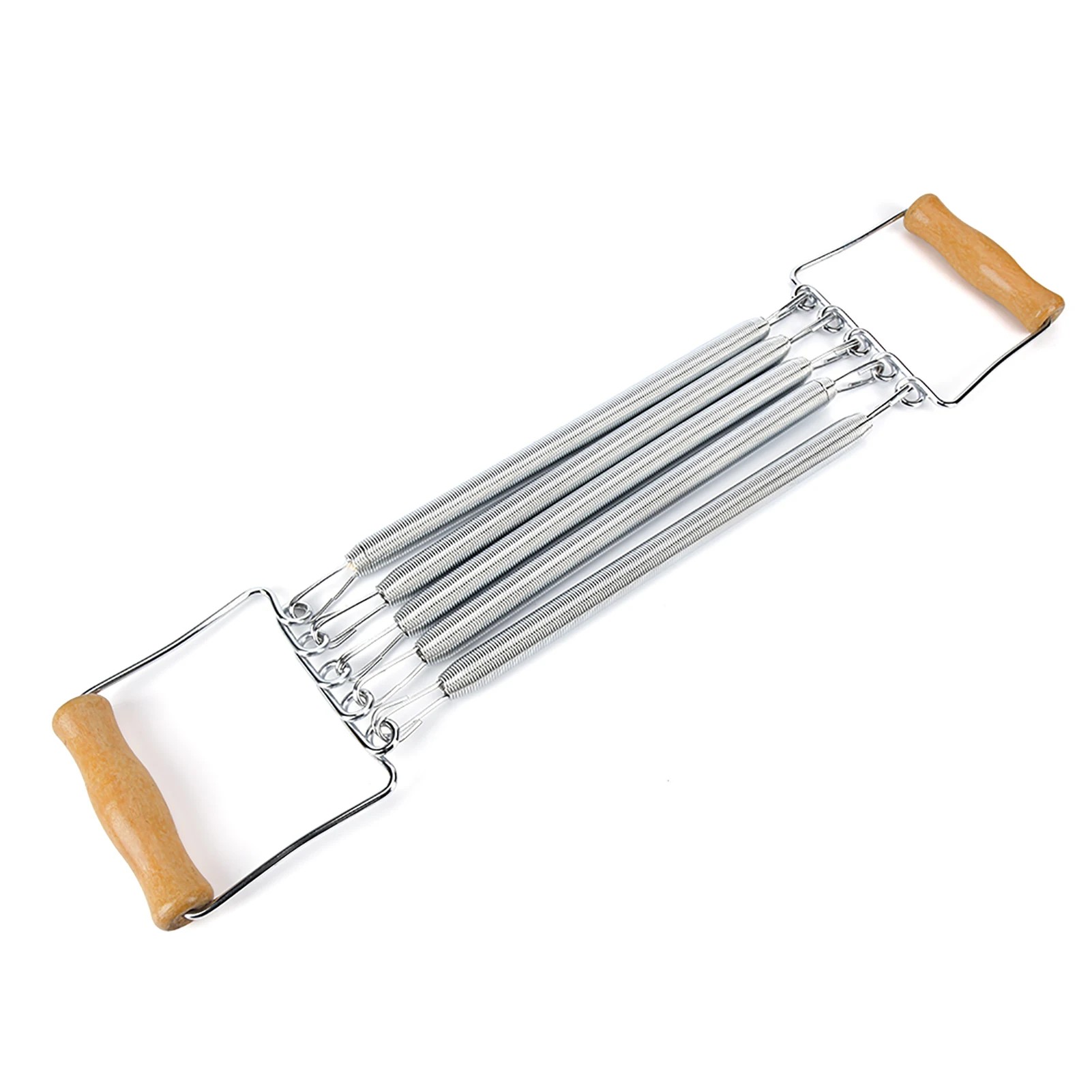 Spring Chest Expander with Wooden Handle