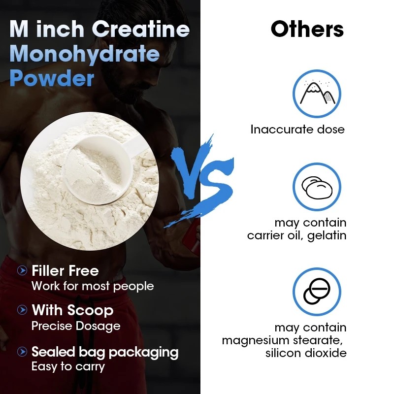 Kexinsh Creatine Monohydrate Powder  Post Workout Recovery Drink